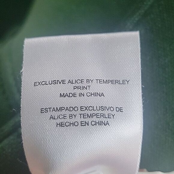 NEW Alice Temperley Red Russian Floral Rose Holiday Silk Maxi Long Skirt 6 M - Picture 9 of 14